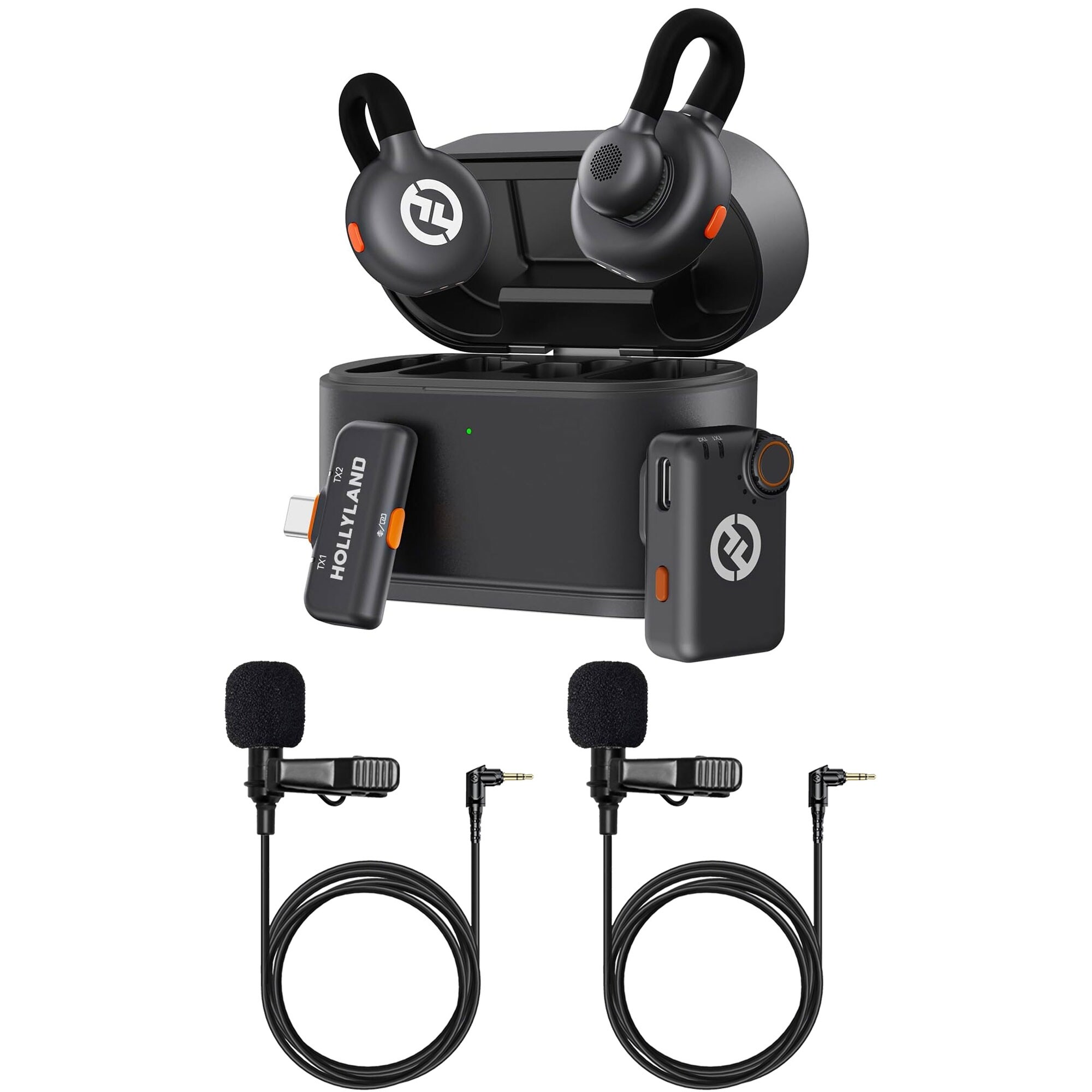 Hollyland LARK M2S Mini Combo 2-Person Wireless Microphone